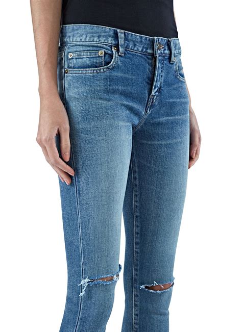 jean ysl|saint laurent jeans women's.